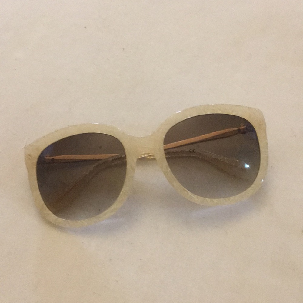 Cream vivienne Westwood sunglasses